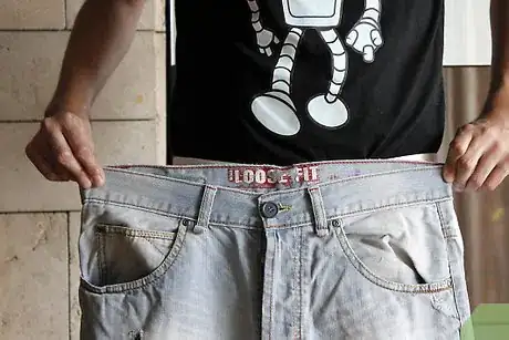 Immagine titolata Wear Really Low Baggy Pants Without Losing Them Step 2