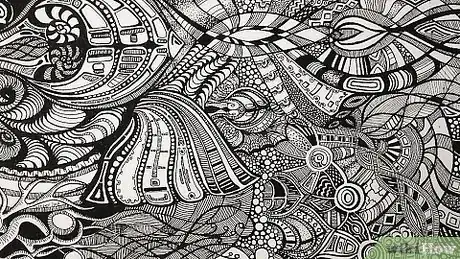 Immagine titolata Make a Zentangle Step 1