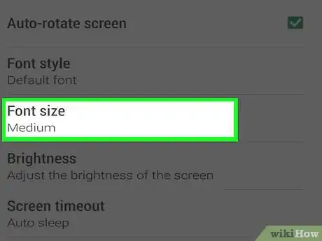 Immagine titolata Make the Android Text Size Larger Step 15