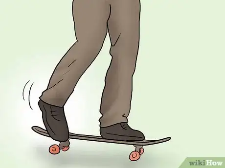 Immagine titolata Stop a Skateboard Step 2