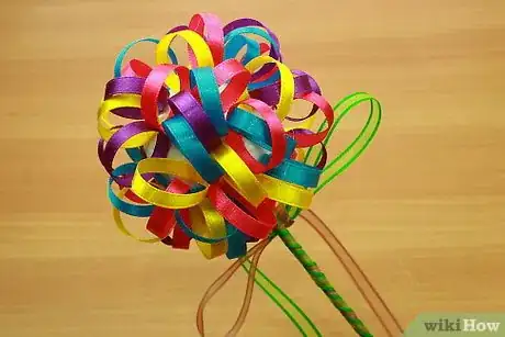 Immagine titolata Make Ribbon Flowers Step 22