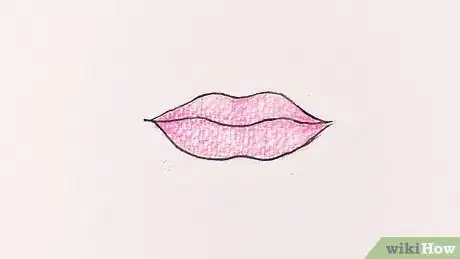 Immagine titolata Draw Lips Step 13