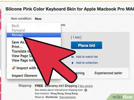 Immagine titolata Snipe on eBay Step 4