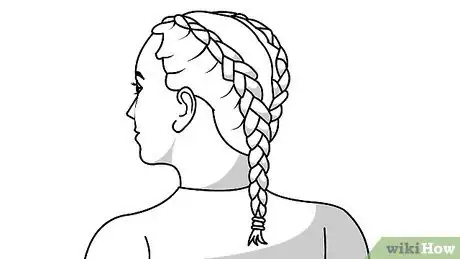 Immagine titolata Do Double French Braids Step 25