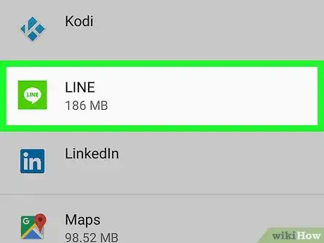 Immagine titolata Log Out of the Line App on Android Step 3