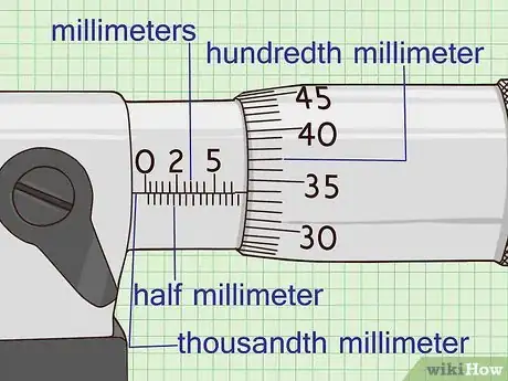 Immagine titolata Use and Read an Outside Micrometer Step 16