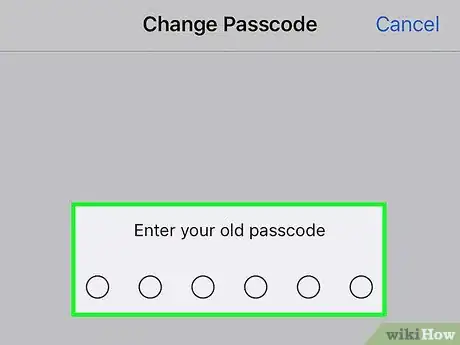 Immagine titolata Change Your Passcode on an iPhone or iPod Touch Step 5