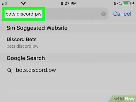 Immagine titolata Add a Bot to a Discord Channel on iPhone or iPad Step 2