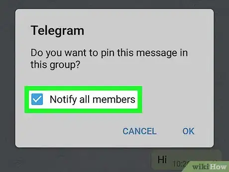 Immagine titolata Pin Telegram Messages on Android Step 5