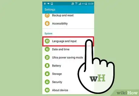 Immagine titolata Change the Language on a Cell Phone Step 9