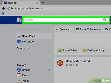 Immagine titolata Find Out Who Has Blocked You on Facebook Step 2