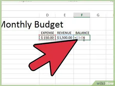 Immagine titolata Track your Bills in Microsoft Excel Step 9