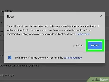 Immagine titolata Reset Google Chrome Step 14