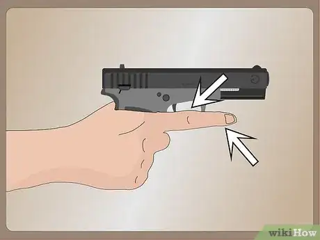 Immagine titolata Load and Fire a 9mm Pistol Step 9