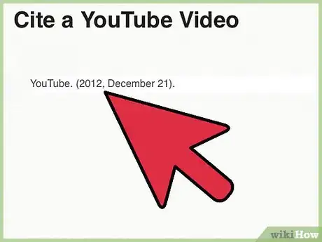 Immagine titolata Cite a YouTube Video Step 2