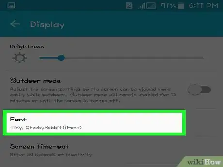 Immagine titolata Make the Android Text Size Larger Step 4