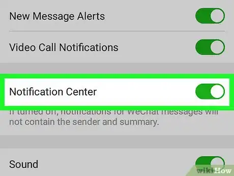 Immagine titolata Change WeChat Notifications on Android Step 7