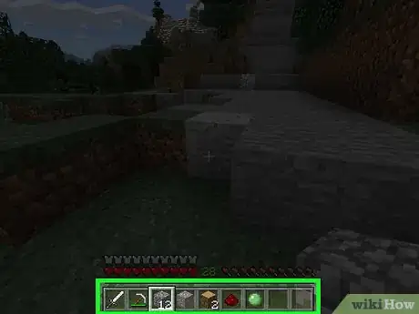 Immagine titolata Make a Piston in Minecraft Step 1