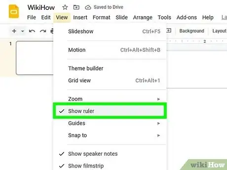Immagine titolata Do Hanging Indent on Google Slides Step 1