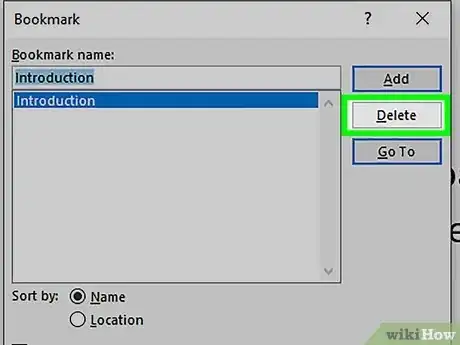 Immagine titolata Add a Bookmark in Microsoft Word Step 19