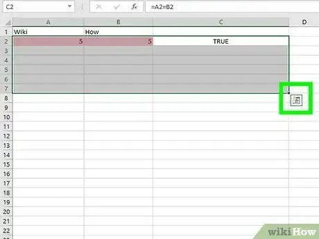 Immagine titolata Find Matching Values in Two Columns in Excel Step 12