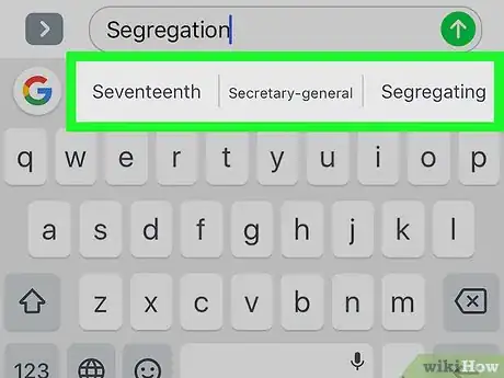 Immagine titolata Glide Type with Gboard on iPhone or iPad Step 26
