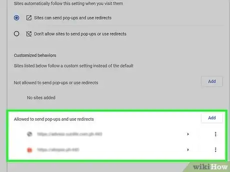 Immagine titolata Allow Pop ups on Google Chrome Step 14