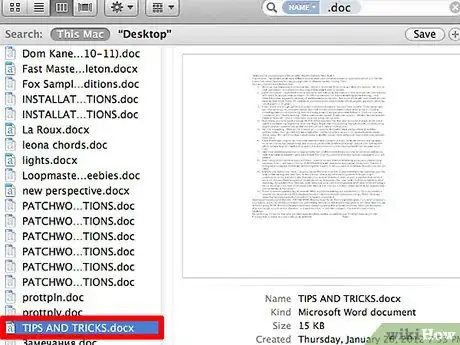 Immagine titolata Search for File Types in the Finder in Mac Os X Lion Step 3