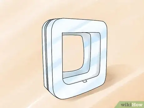 Immagine titolata Fit a Cat Flap Step 1