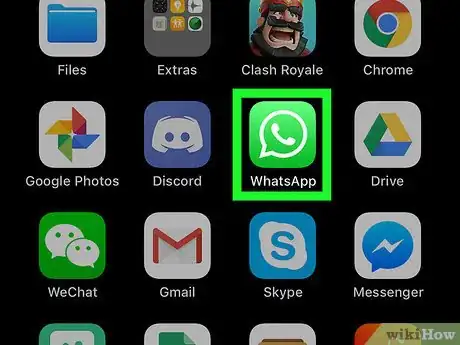 Immagine titolata Change the Theme Color in WhatsApp Step 1