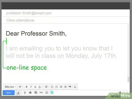 Immagine titolata Tell Your Teachers You Won't Be Here over Email Step 12