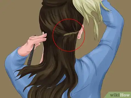 Immagine titolata Apply Hair Extensions Step 5