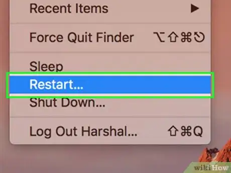 Immagine titolata Restart a Mac Step 2