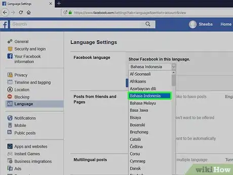 Immagine titolata Make a Single Name Account on Facebook Step 6
