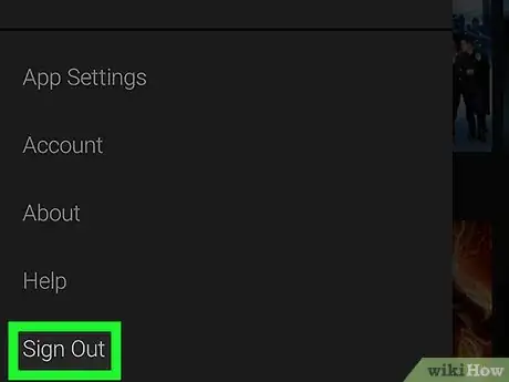 Immagine titolata Logout of Netflix on Android Step 3