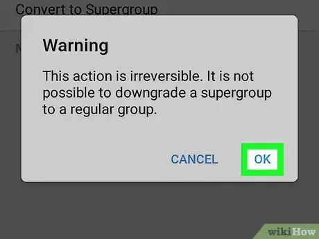 Immagine titolata Convert a Telegram Group to a Supergroup on Android Step 7