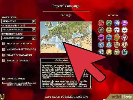 Immagine titolata Unlock Factions in Rome Total War Step 1