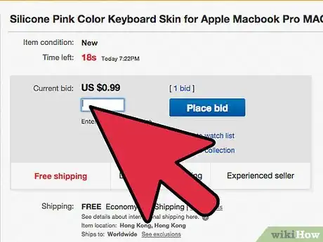 Immagine titolata Snipe on eBay Step 7