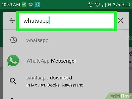 Immagine titolata Activate WhatsApp on Android Step 3