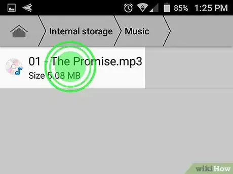 Immagine titolata Upload a Song on Soundcloud on Android Step 3