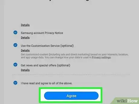 Immagine titolata Create a Samsung Account Step 7