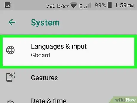 Immagine titolata Delete the Keyboard History on Android Step 8