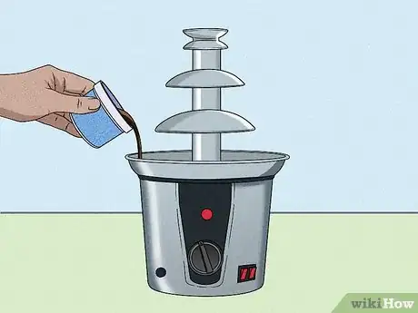 Immagine titolata Use a Chocolate Fountain Step 9