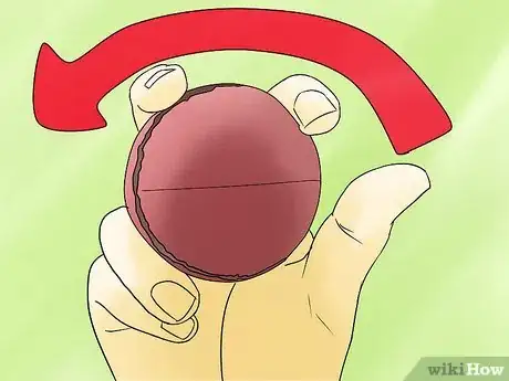 Immagine titolata Grip the Ball to Bowl Offspin Step 4