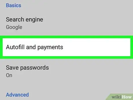Immagine titolata Delete Autofill on Chrome on Android Step 4