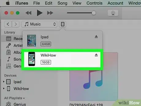 Immagine titolata Add Music from iTunes to iPod Step 10