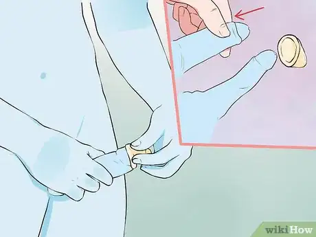 Immagine titolata Put On a Condom with Foreskin Step 3