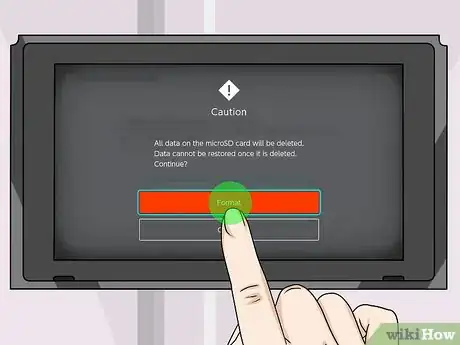 Immagine titolata Format an SD Card on the Nintendo Switch Step 8