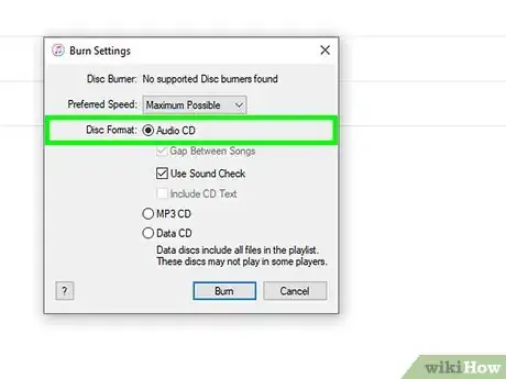Immagine titolata Get Music off of YouTube to Make a Mix CD Step 24