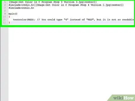 Immagine titolata Get Color in C Program Step 3